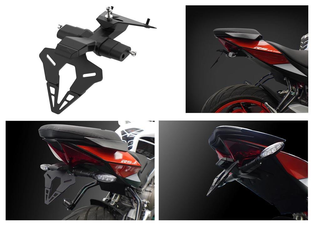 Aprilia RS 457 Kennzeichenträger  ab 2024 von Evotech Performance